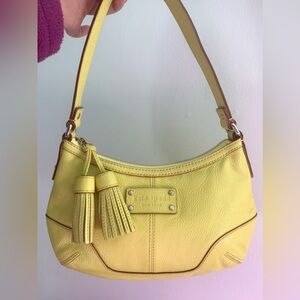 Kate Spade QO64  PXRU 1352B Y2K HOBO leather purse